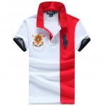 polo t-shirt ralph lauren rlc club left red